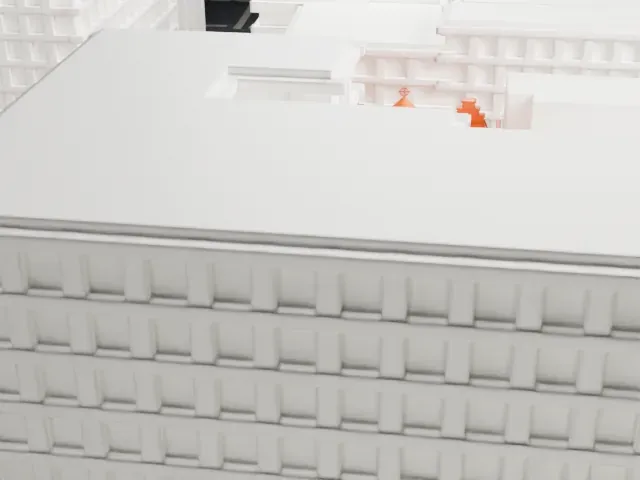 Fleming Smith Warehouse model, South view