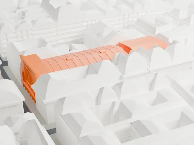 Folies Bergère model, East view