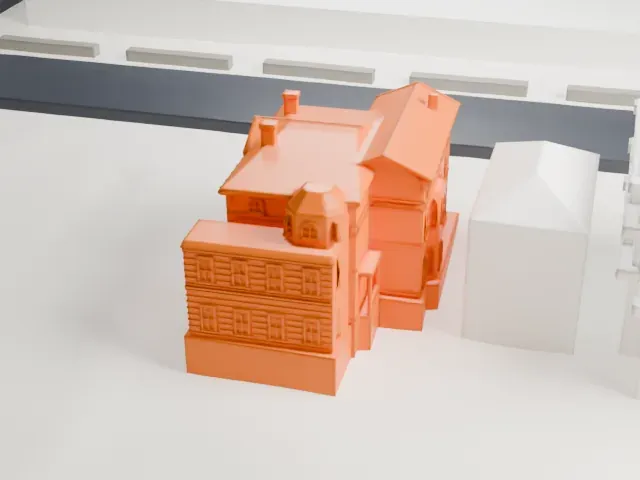 Glencoe, Newark model, East view