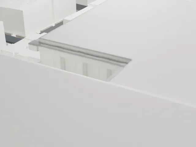 Holy Trinity Church, Upper West Side model, North view