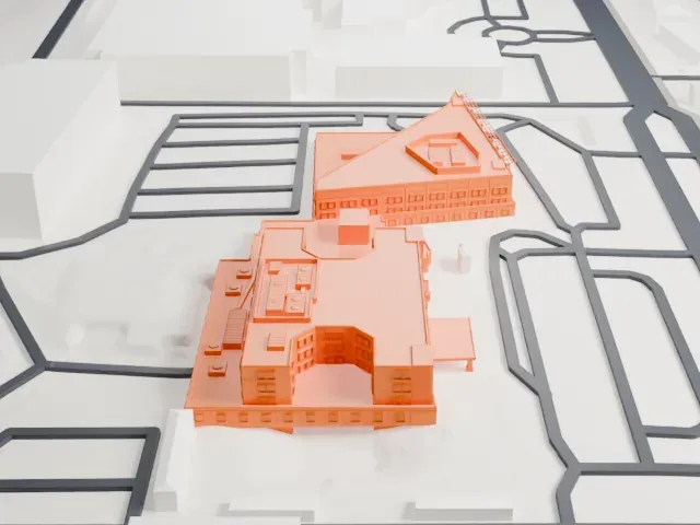 HonorHealth Deer Valley Medical Center model, North view