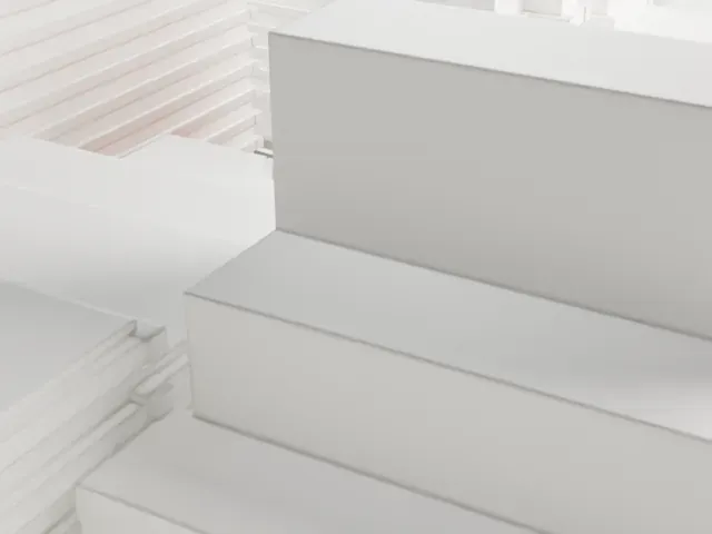 Hotel Albert model, East view