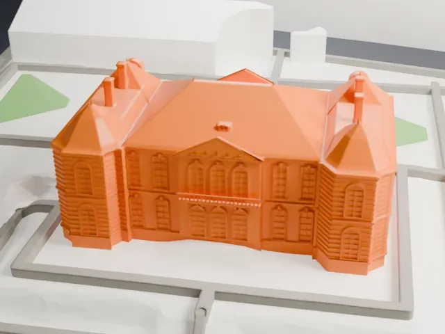 Hôtel Biron – Musée Rodin model, South view