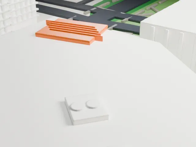 Houston Museum of Natural Science model, West view