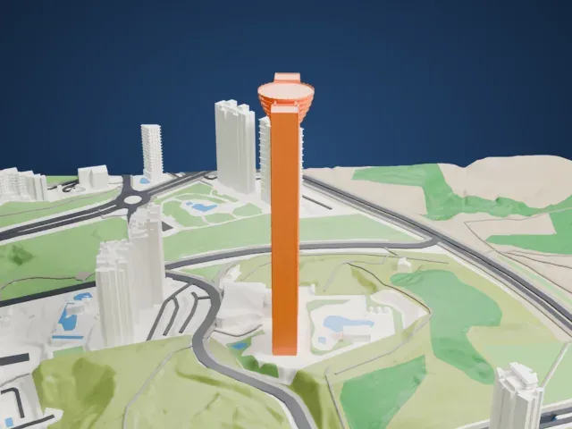 Intempo model, East view