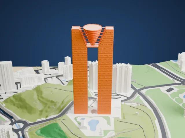 Intempo model, North view