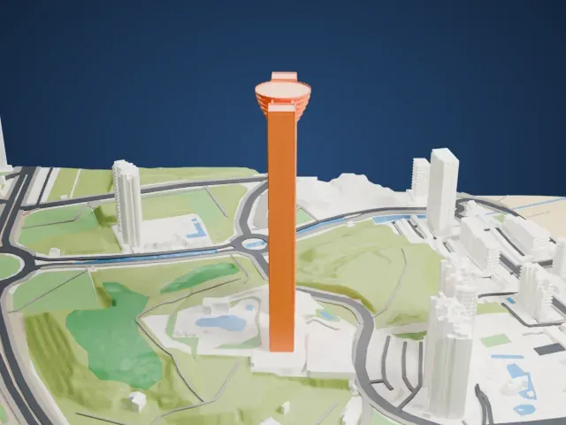 Intempo model, West view