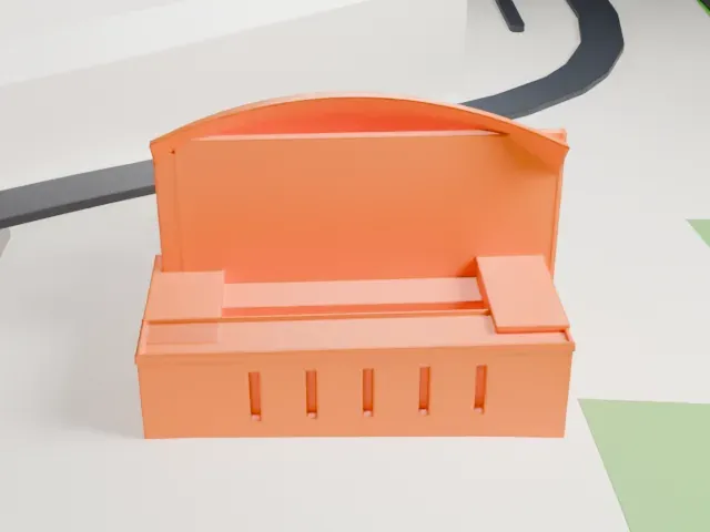 Jubilee Church model, North view
