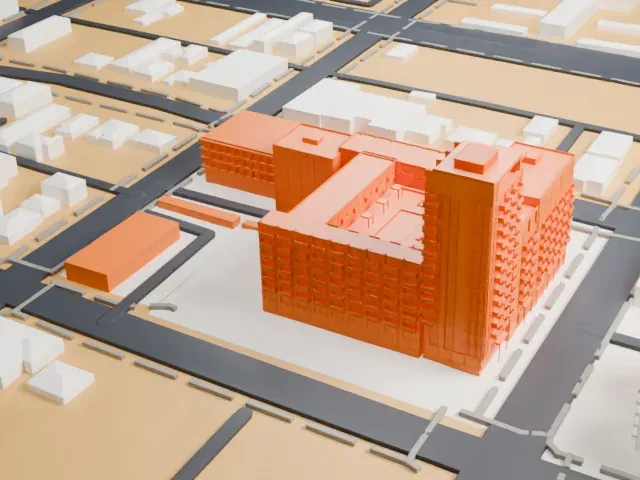 Juhl model, East view