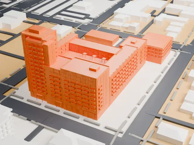 Juhl model, North view