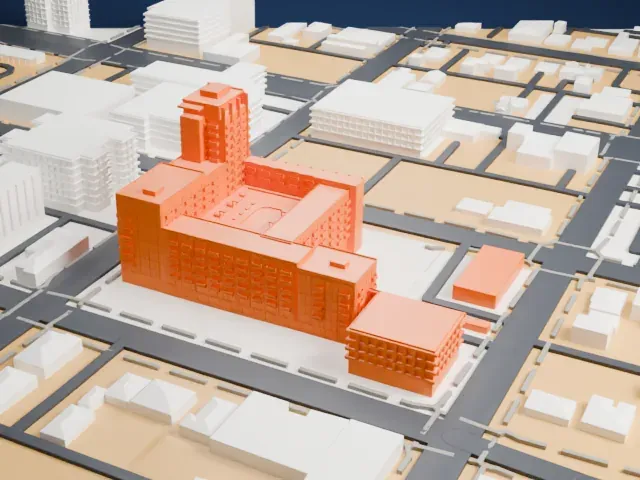 Juhl model, West view