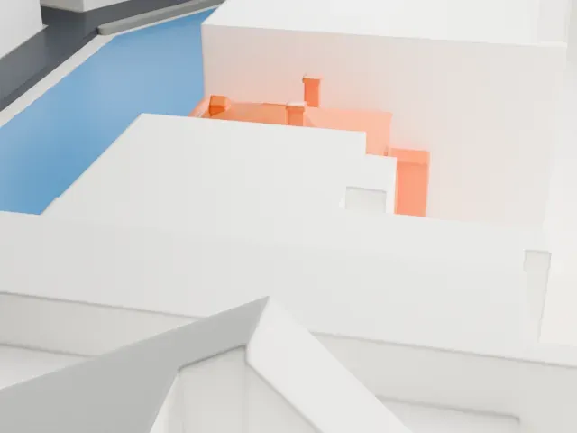 KattenKabinet model, East view