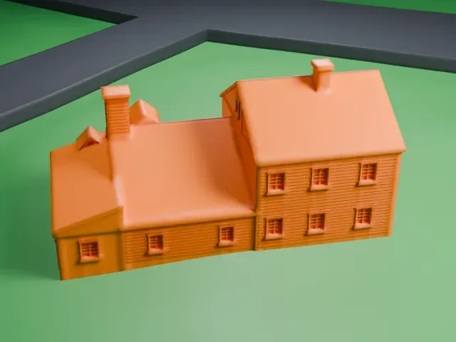Kirch–Ford House model, North view