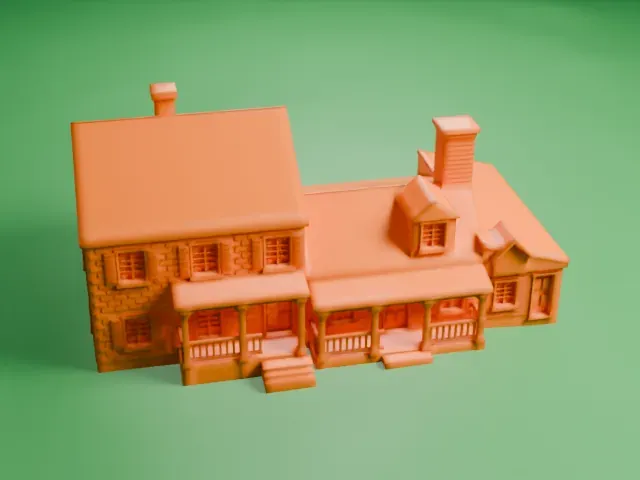 Kirch–Ford House model, South view