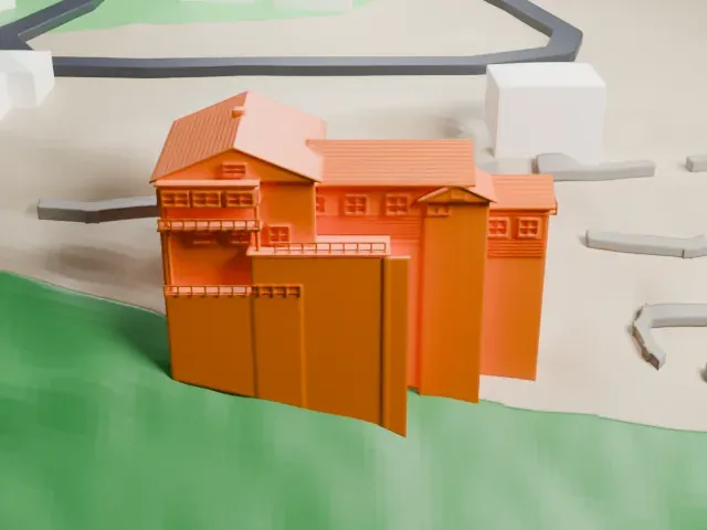 Kolb Studio model, North view