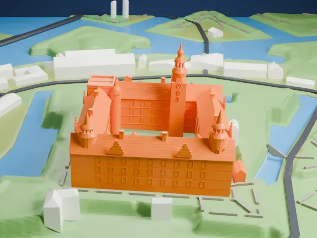 Kronborg model, East view