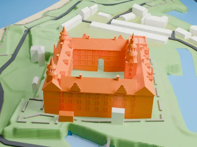Kronborg model, North view