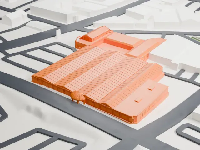 Lackawanna Terminal, Montclair model, East view