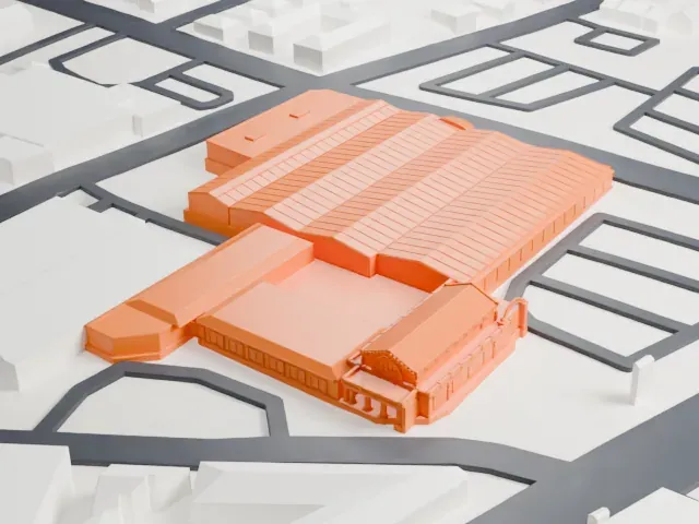 Lackawanna Terminal, Montclair model, West view