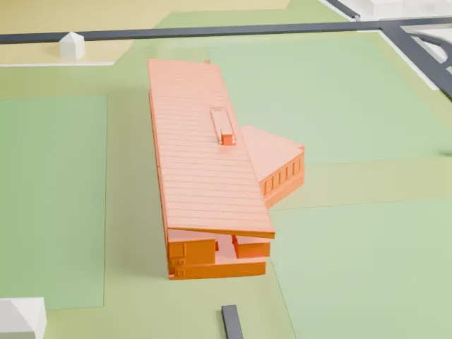 Lavanttal-Arena model, North view