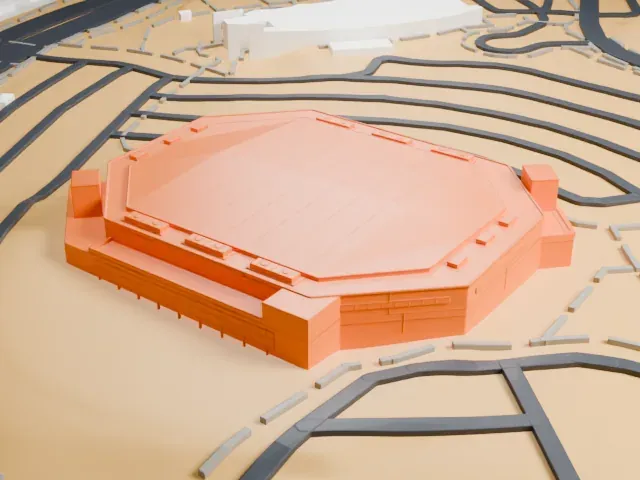 Lee's Family Forum model, West view
