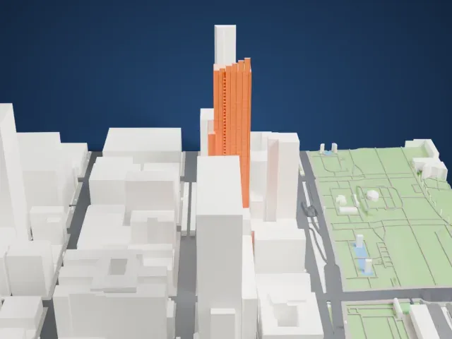 Legacy at Millennium Park model, South view