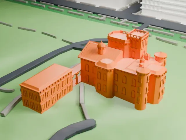Litchfield Villa model, East view