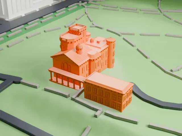 Litchfield Villa model, South view
