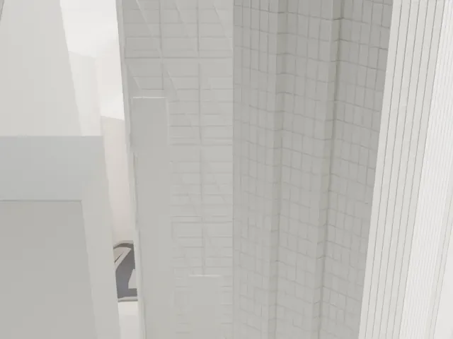 Lloyd's building model, North view