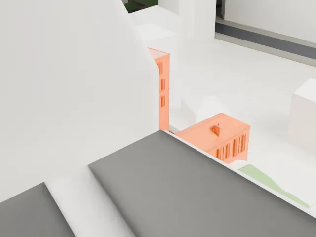 Maison de Balzac model, West view