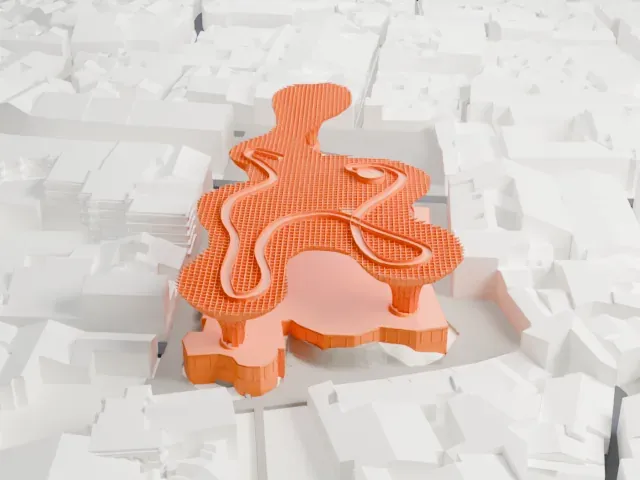 Metropol Parasol model, North view