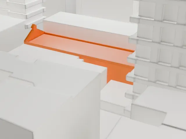 Metropolitan Community Church of New York model, West view