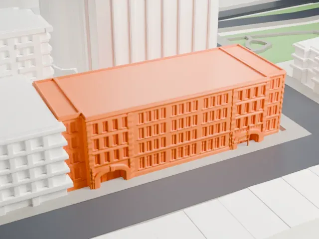 Montreal, arts interculturels model, East view