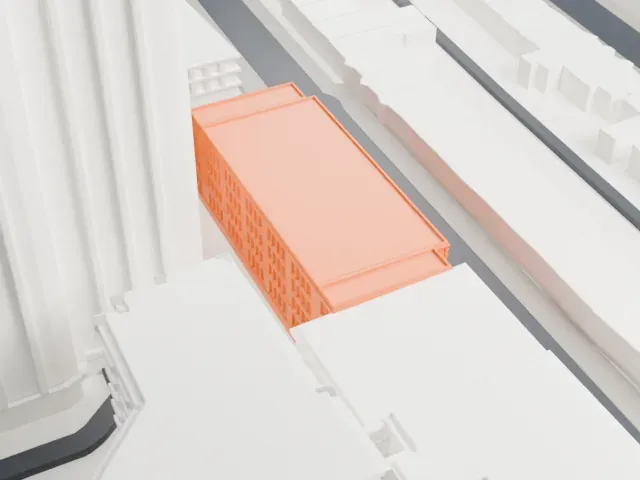 Montreal, arts interculturels model, South view