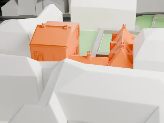 Musée de Montmartre model, South view