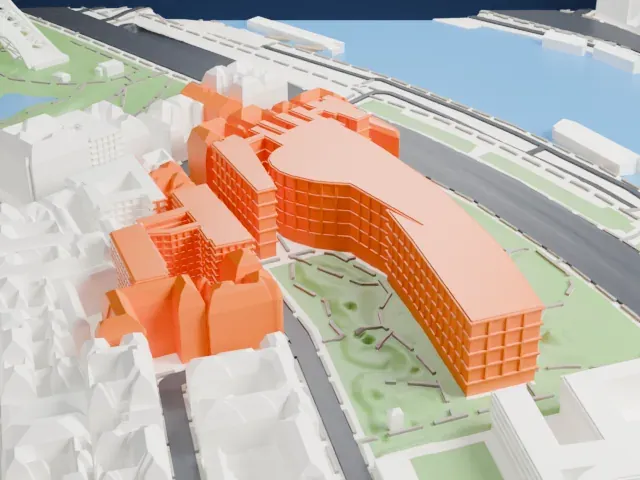 Musée du quai Branly – Jacques Chirac model, East view