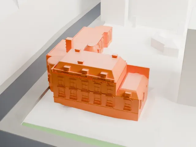 Musée Marmottan Monet model, East view