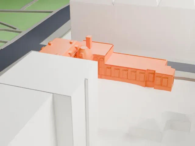 Musée Marmottan Monet model, North view