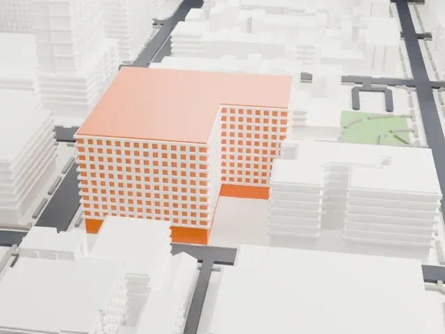 Museum of Russian Art, New Jersey model, North view
