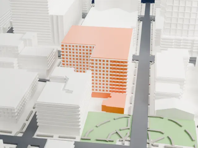 Museum of Russian Art, New Jersey model, West view