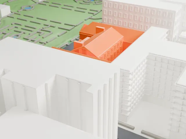 Museum of the City of New York model, South view
