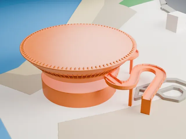 Niterói Contemporary Art Museum model, East view