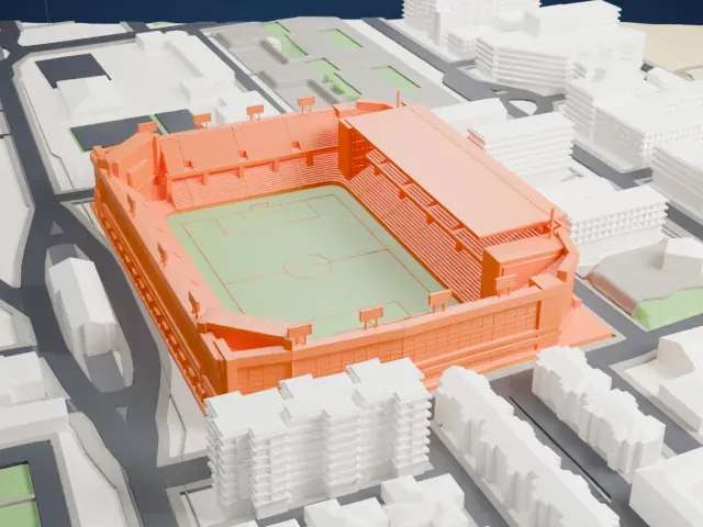 Nuevo Mirandilla model, North view