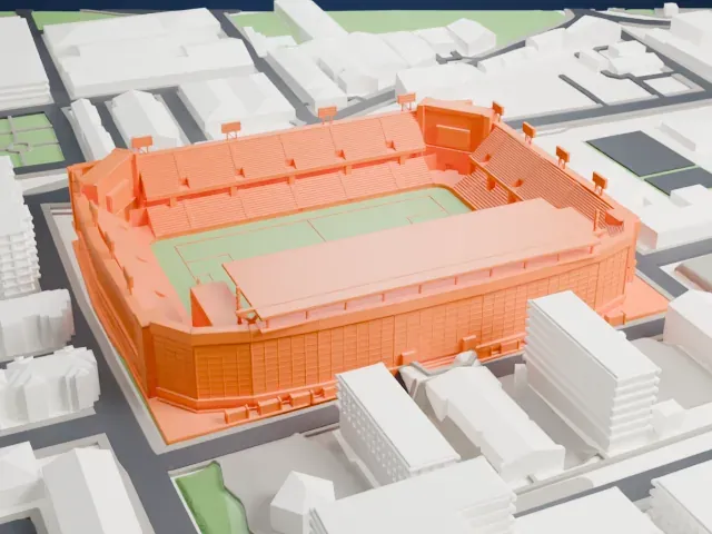 Nuevo Mirandilla model, West view