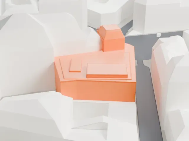 Olympia (Paris) model, North view