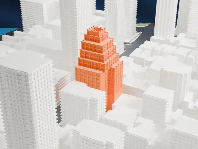 P.S. 135, Manhattan model, North view