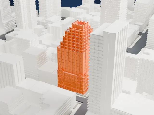 P.S. 135, Manhattan model, South view