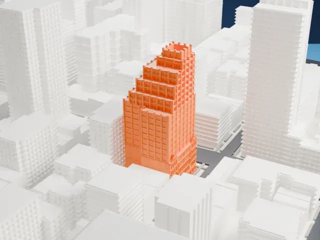 P.S. 135, Manhattan model, West view