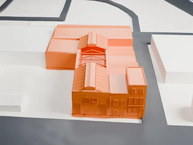 Passaic Machine Works-Watts, Campbell & Company model, West view