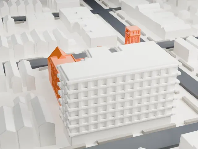 PS 66, Queens model, North view